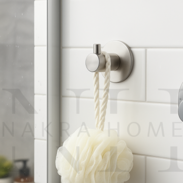 Tekli Oval Askılık (Paslanmaz Çelik) NKR-AS0010