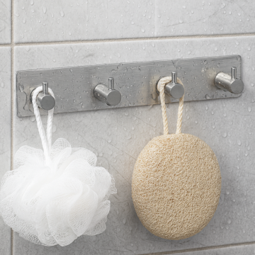 4'lü Kare Askılık (Paslanmaz Çelik) NKR-AS0004